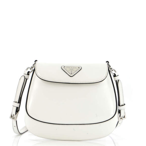 Prada Cleo Flap Shoulder Bag Spazzolato #184992P11B - Picture 1 of 9